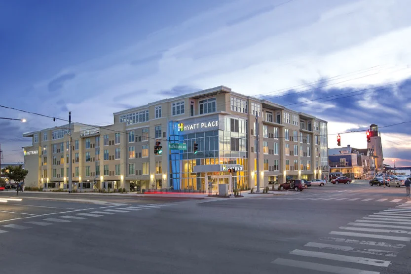 Hyatt Place Dewey 1 block from the Ocean 17 miles 302-864-9100