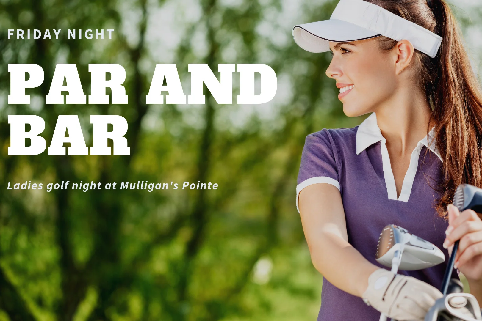 Ladies Par &amp; Bar Golf Social