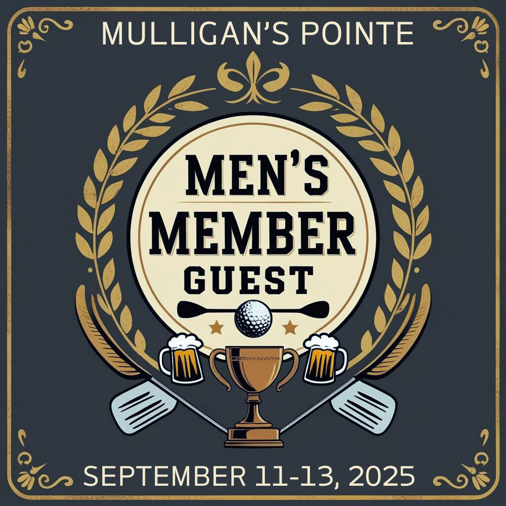 2025 Mulligan's Men's Member Guest | BREWS & BBQ BACKYARD BASH