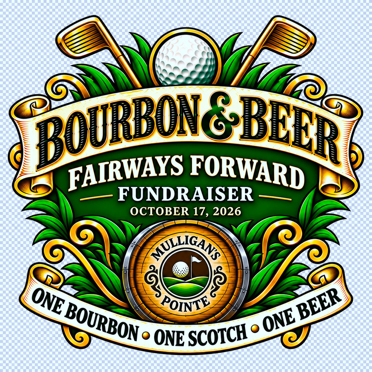 2026 Bourbon &amp; Beer | Fore The Fairways 