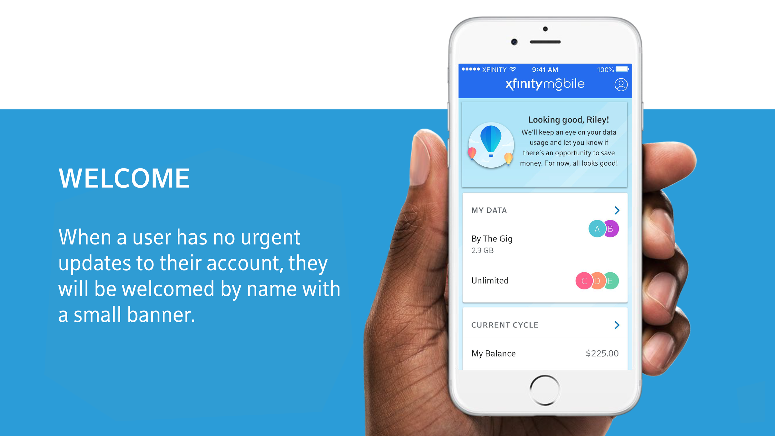 Xfinity Mobile Banner Redesign Emmy Beltre