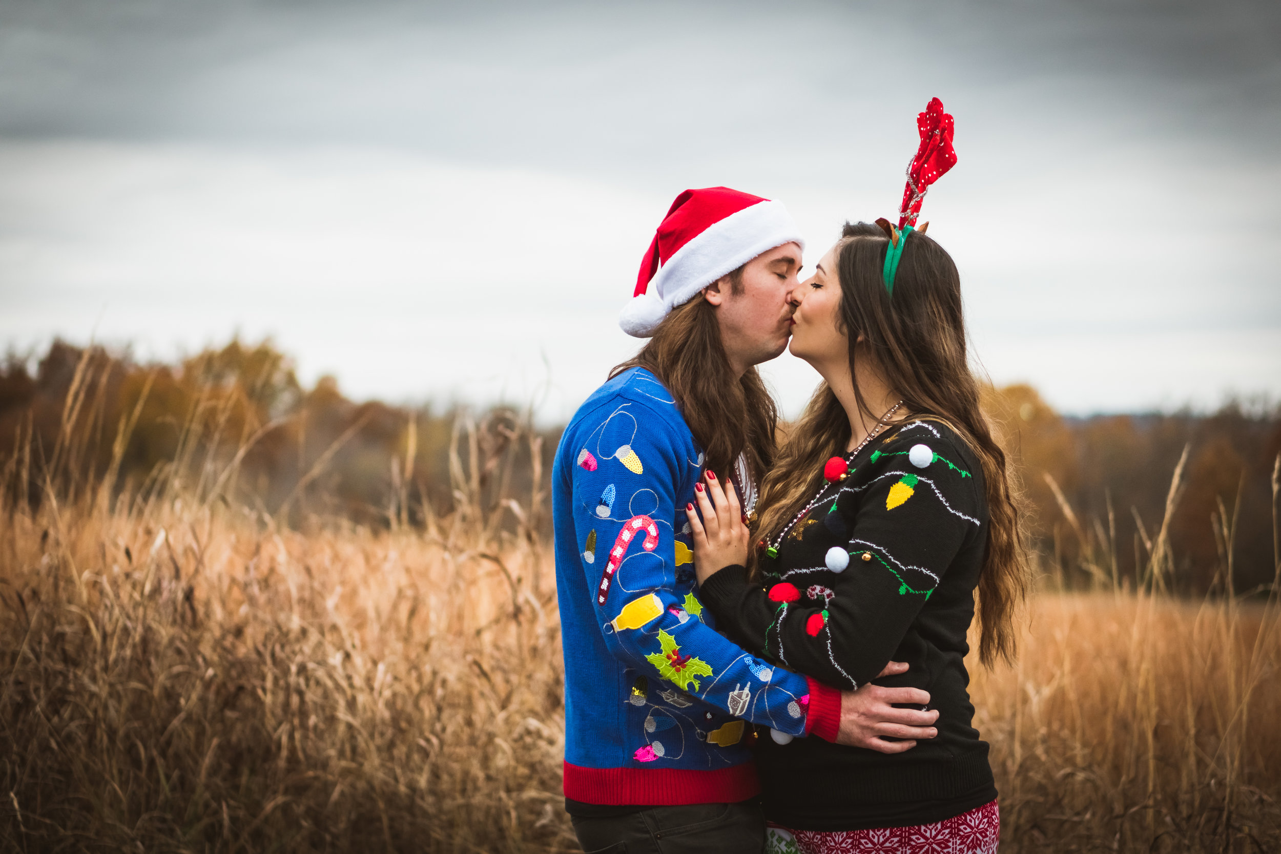 Samantha and Aaron Christmas Card Portrait - Bound For Glory Productions-2.jpg