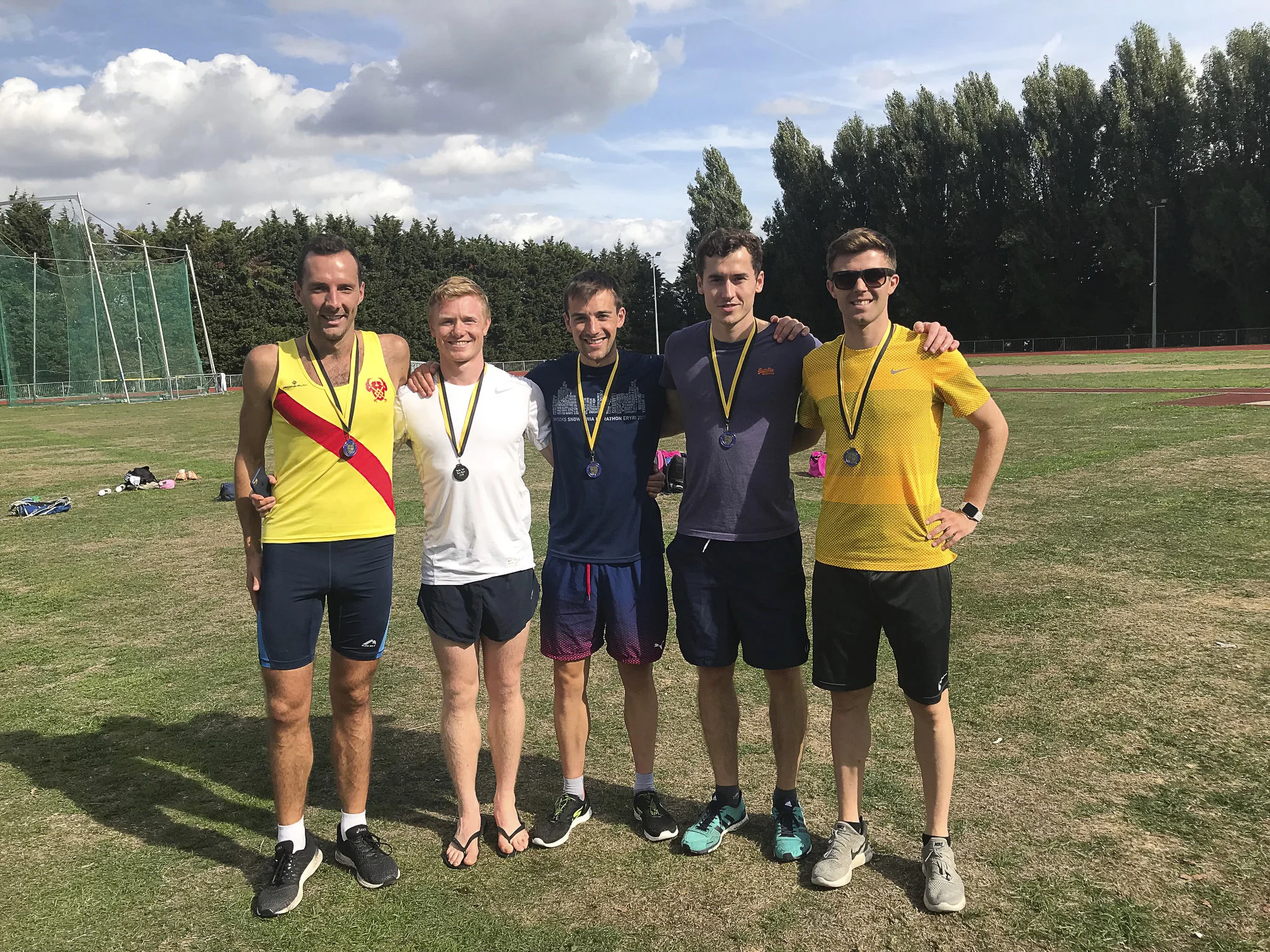 Hat trick of silver medals