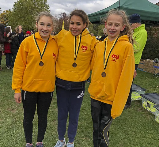 Medals for the Girls at Guildford