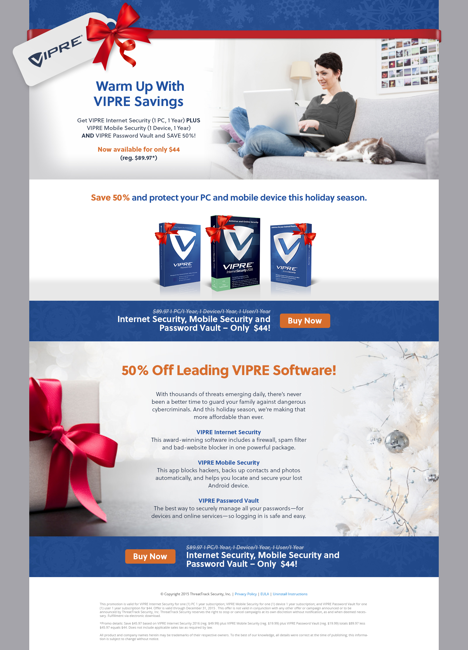 Landing Page - VIPRE