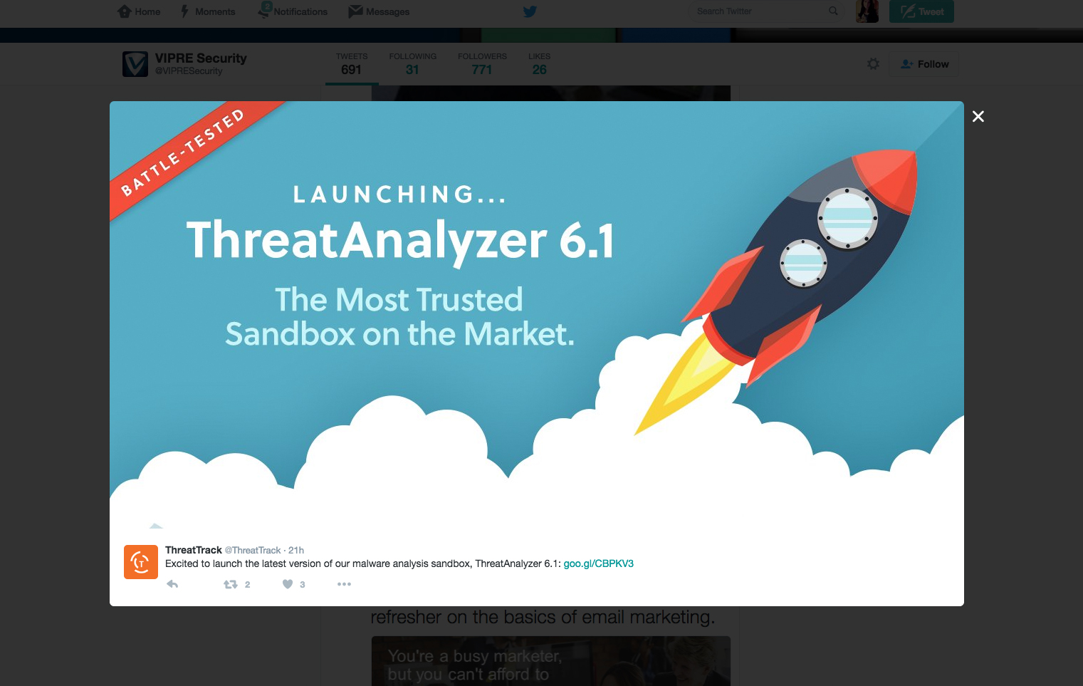 Display Ad - ThreatTrack