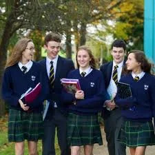 Students at typical Irish Boarding School