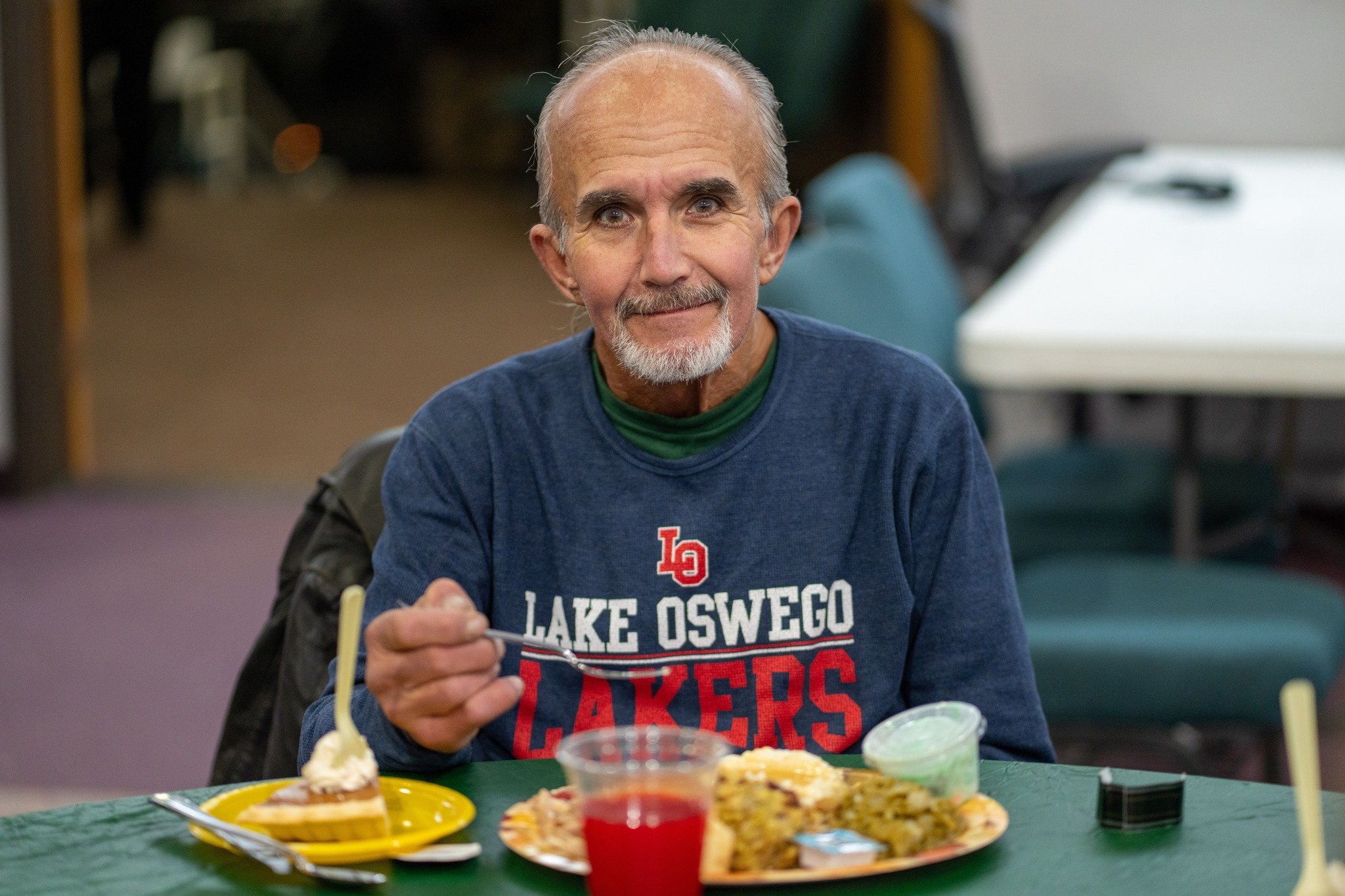 We celebrated Thanksgiving early with our shelter guests at Central Church of the Nazarene in East Portland, where everyone enjoyed a full holiday meal and a time of joy and connection.

We are deeply grateful for our partners at Central Church of th