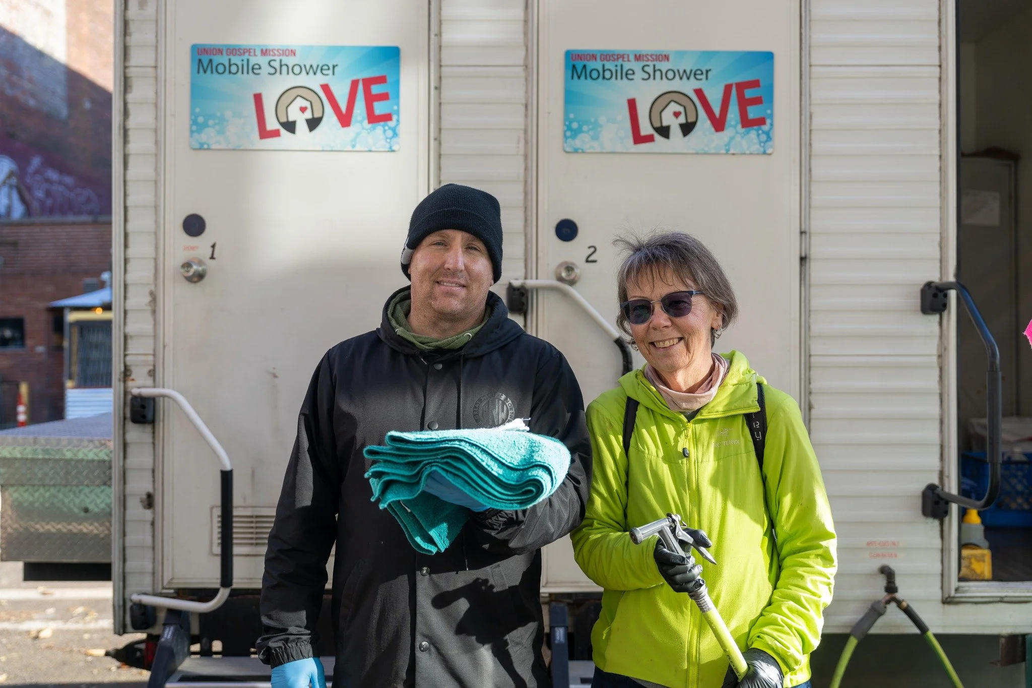 DID YOU KNOW?

Union Gospel Mission offers a shower ministry across four locations in Portland: our downtown site at 3rd and Burnside, Portland Central Church of the Nazarene, Imago Dei, and The Salvation Army.

A simple shower can restore dignity fo