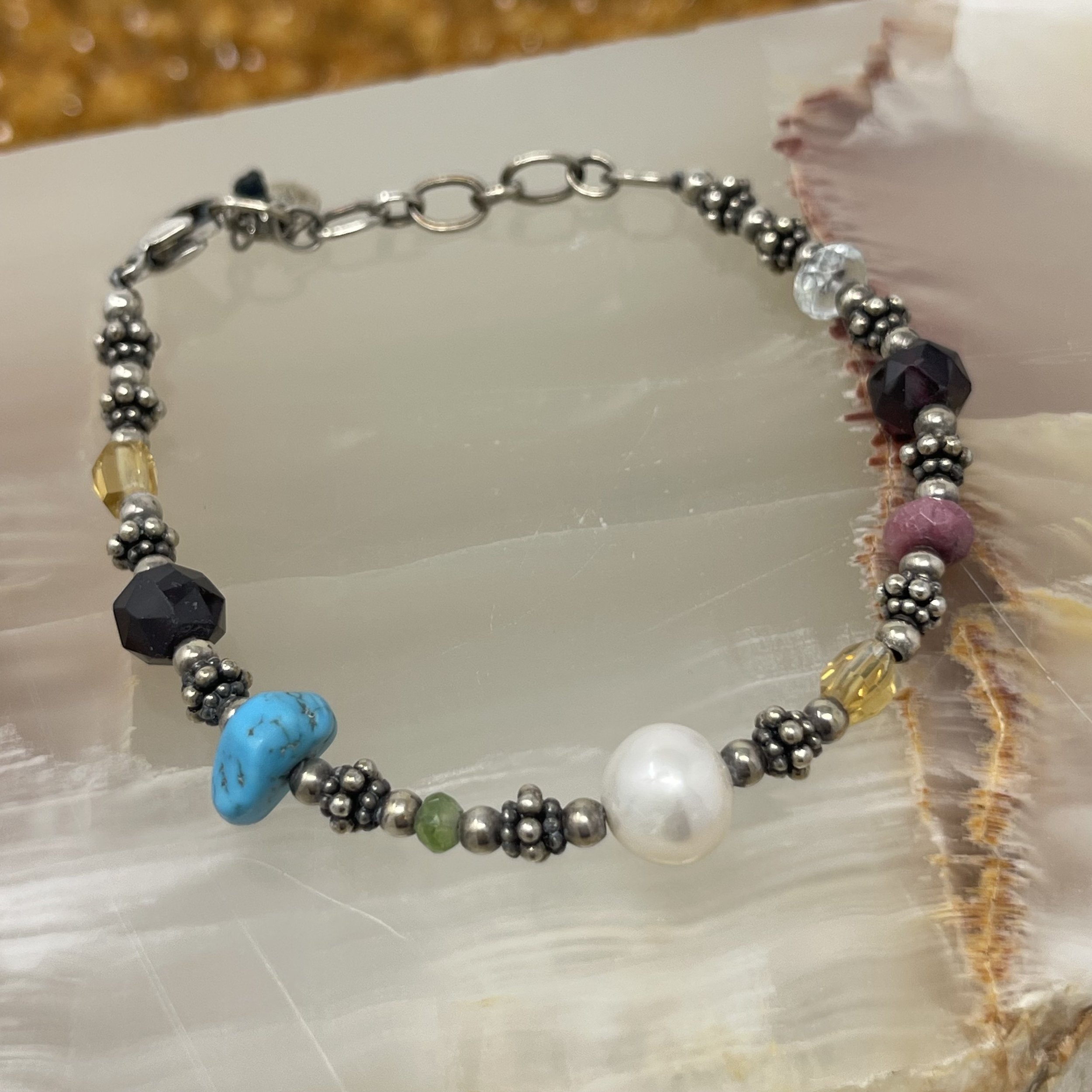 Multi Gemstone Bracelet