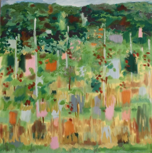 Young Orchard, OIl, 36 x 36%22.jpg