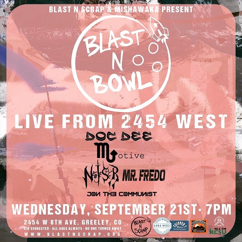 🔥One week from today🔥

#Greeley #Colorado #Rap #HipHop #Show #September