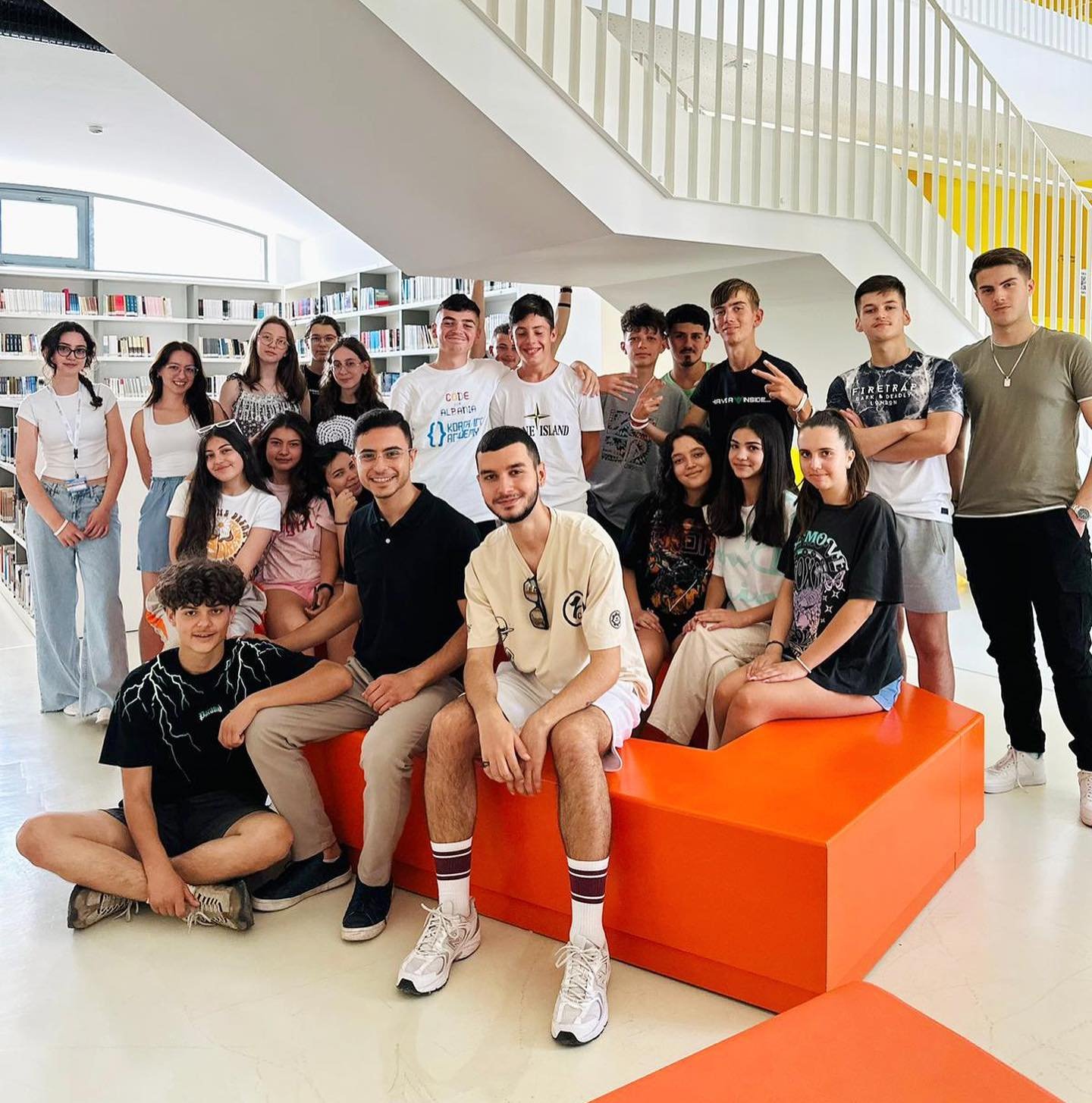 We&rsquo;re almost done with Code for Albania 2023! See our year 1 and 2 student cohorts (ages 14-16) learning foundational creative mindsets and React Native with our instructors and local TAs. Students will use these skills to build their own inter