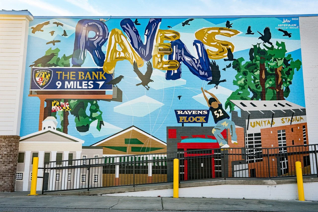 Ravens Mural