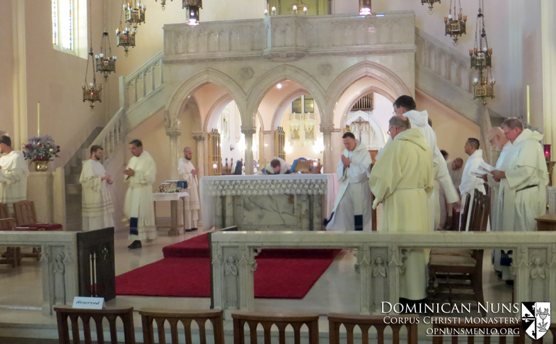  Father Thomas Aquinas Pickett’s Mass of Thanksgiving. 