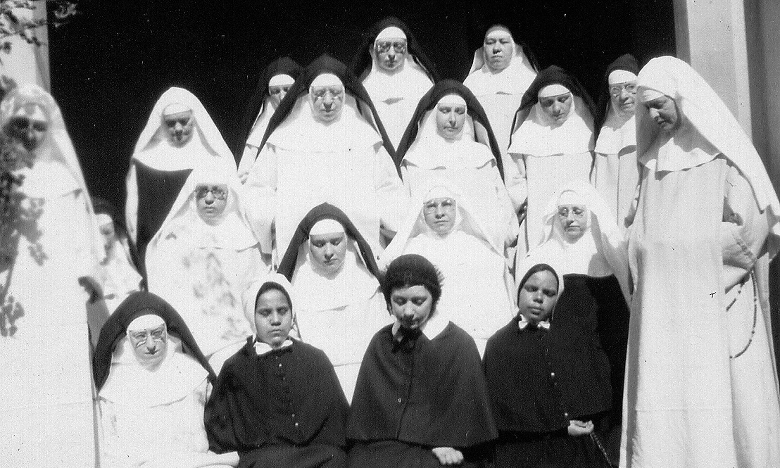 A photo of our community from the 1930s. Already it had grown from the very small group of nuns who first arrived in San Francisco in 1921.