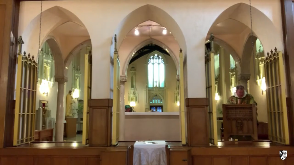  The Holy Sacrifice of the Mass; the celebrant and preacher was our chaplain, Father Reginald Martin, O.P., of the Western Dominican Province. 