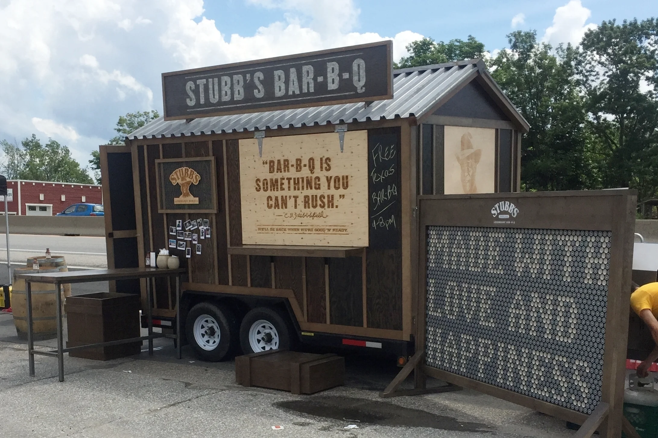 STUBB'S BAR-B-Q Trailer