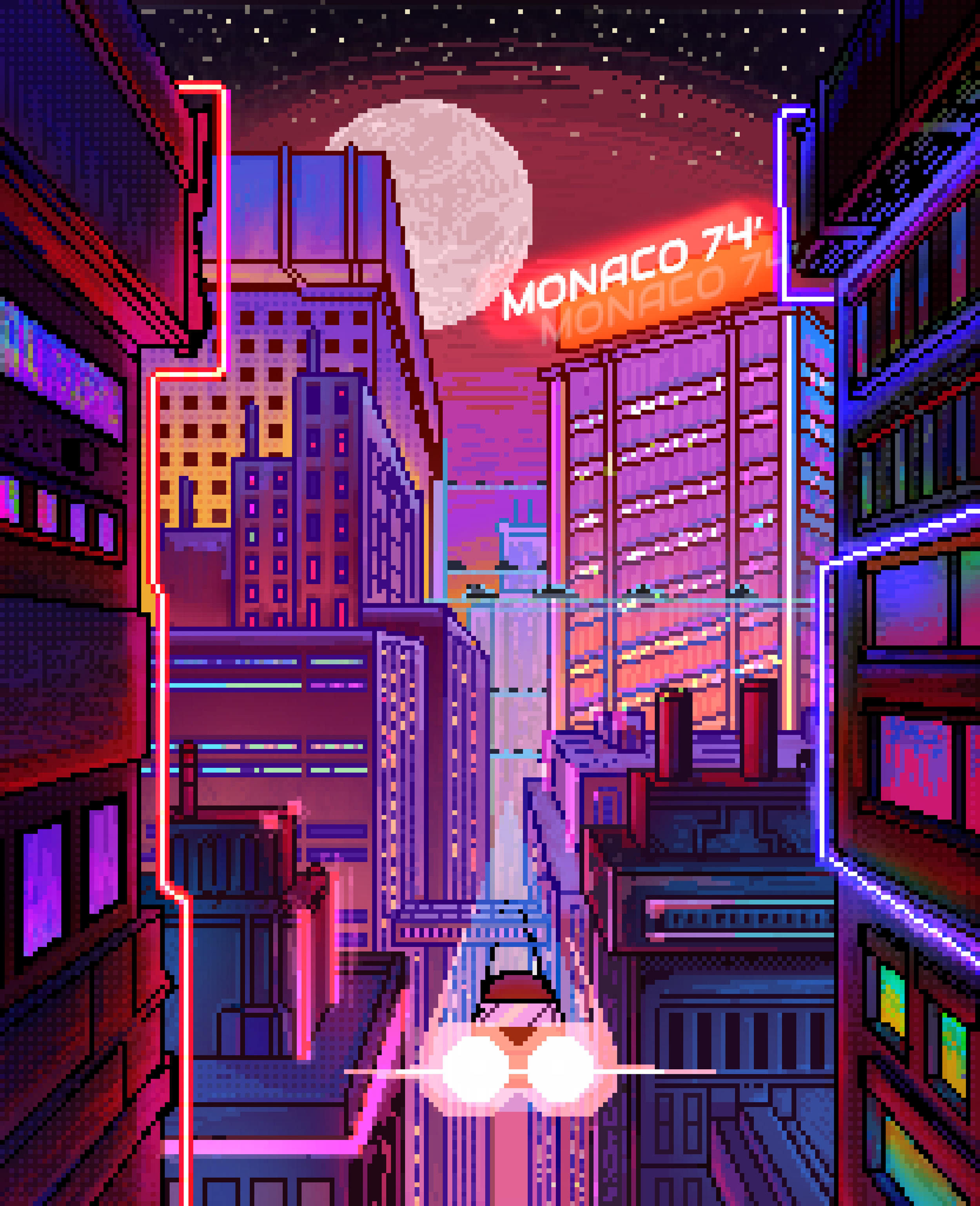 Monaco 74 - Album Cover Art