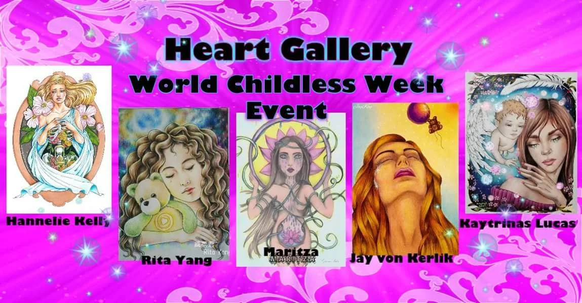 Heart Gallery, World Childless Week Colouring Competition