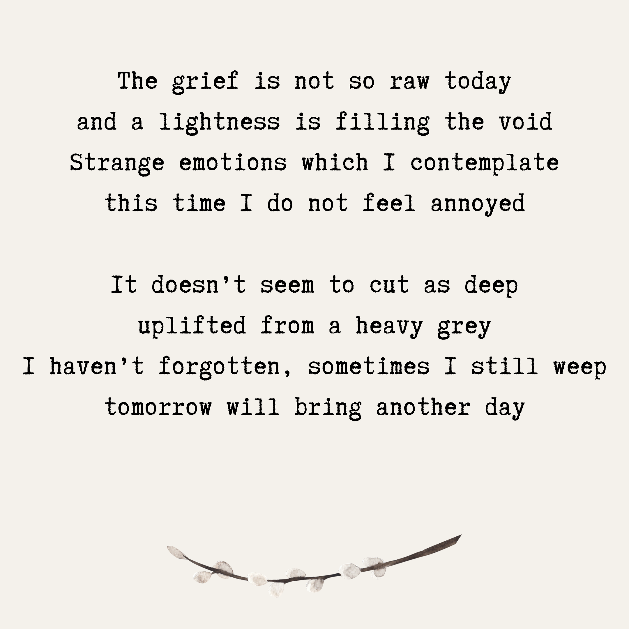 Light on grief