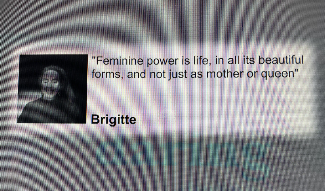 My feminine self
