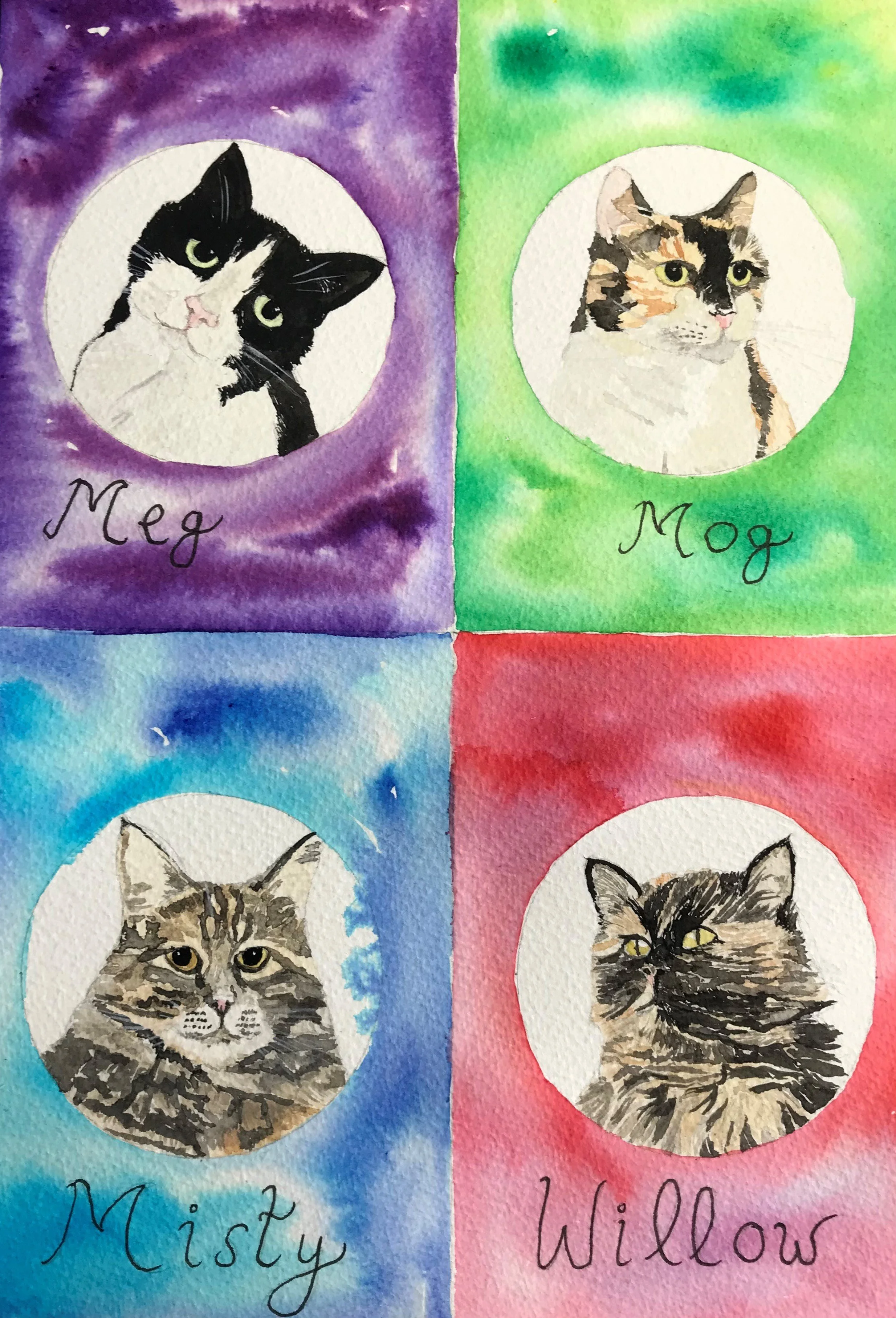 For our dear feline friends, our most dependable dependents…