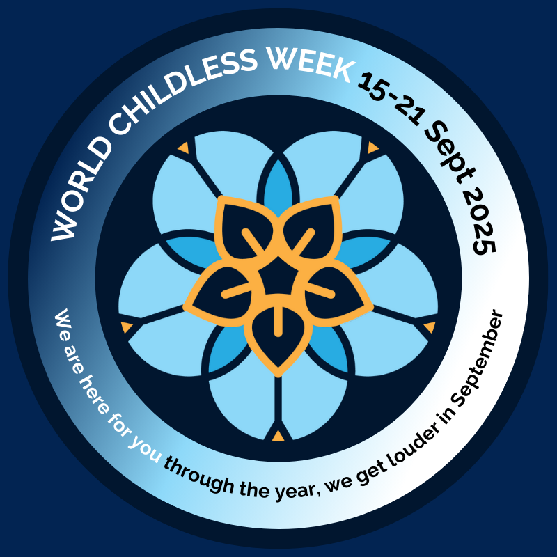 We Are Here For You - in blue