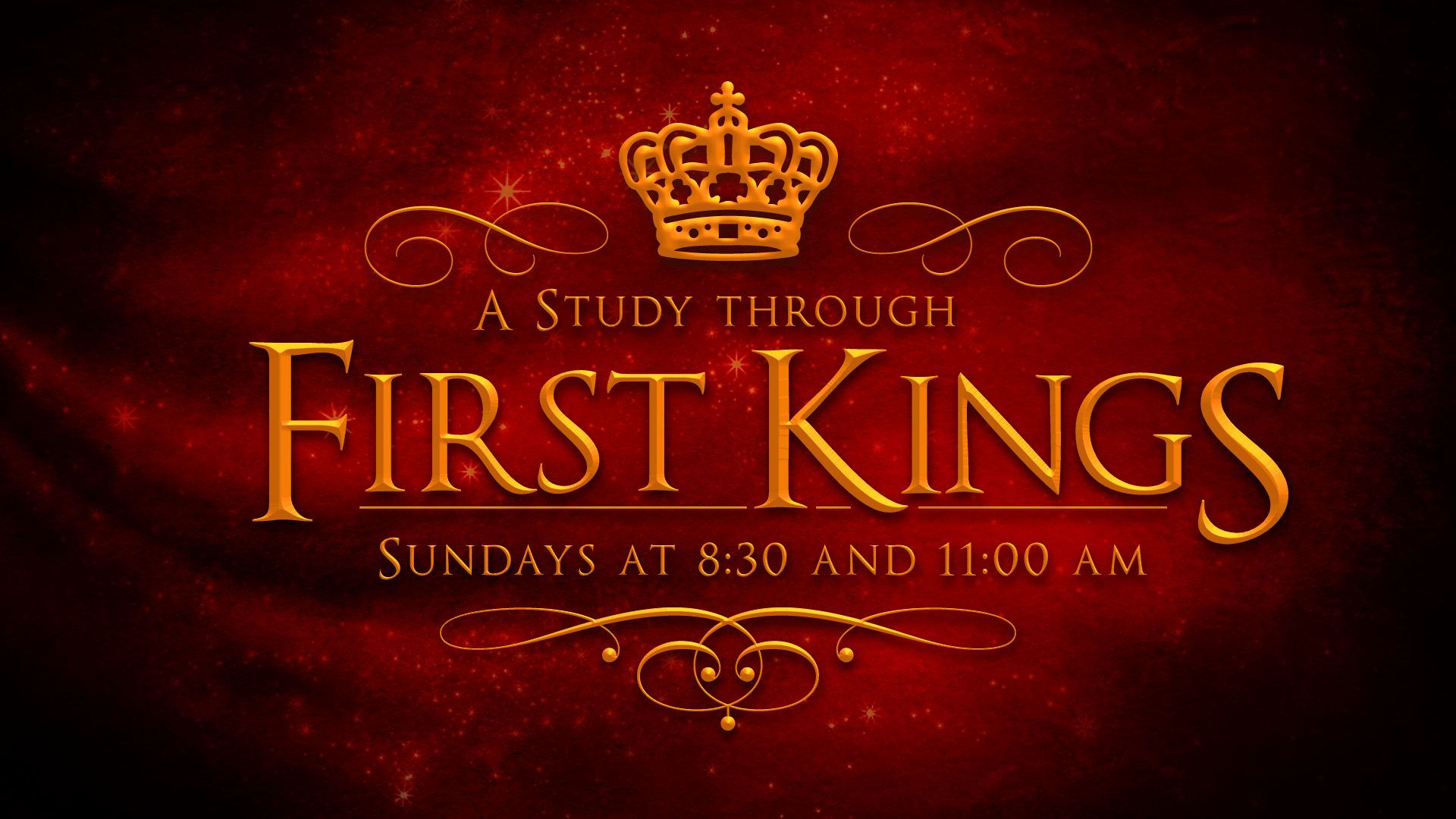 1 Kings Review — First Baptist Church of Covington, GA
