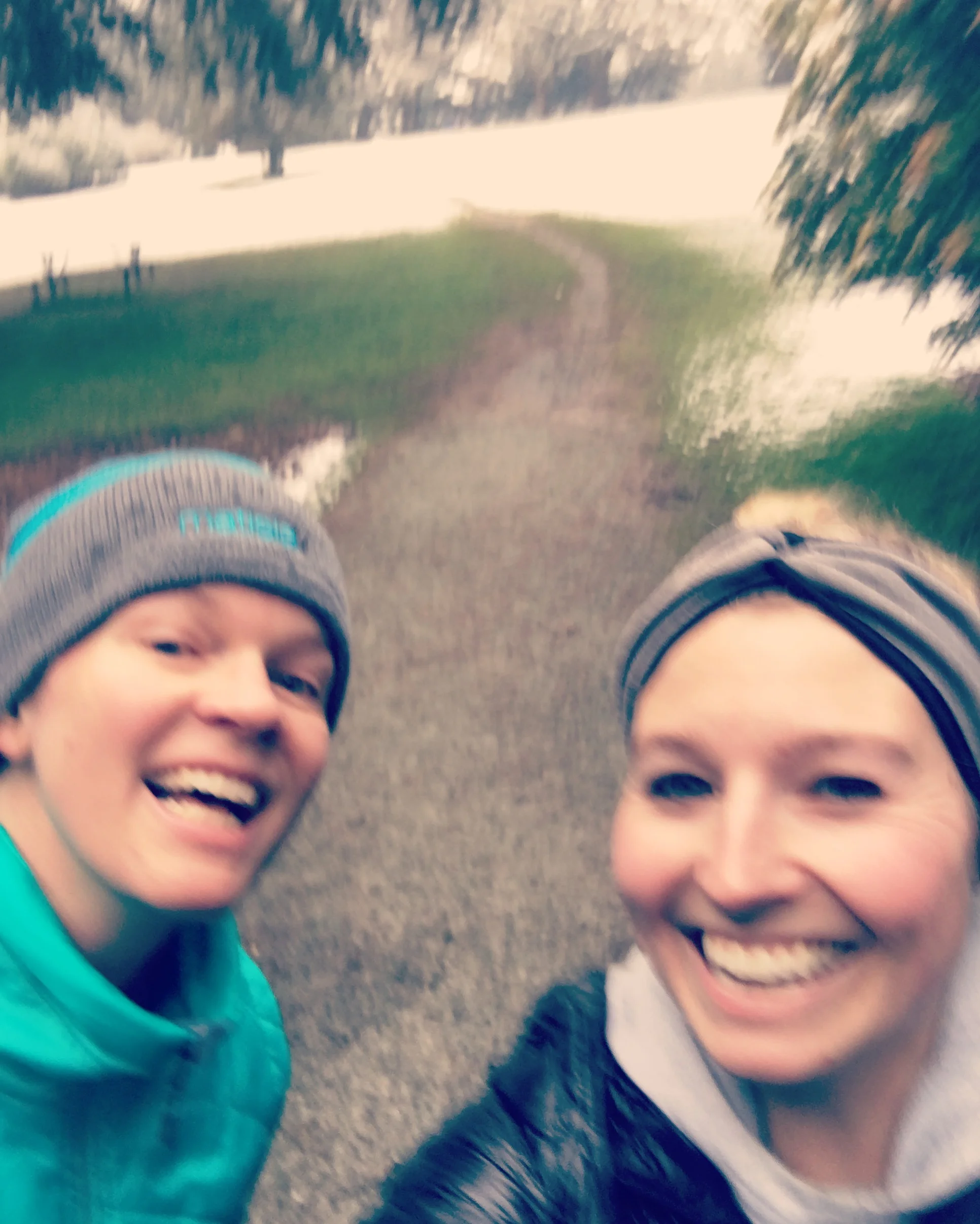  Snow doesn't stop us from getting outside! It was a beautiful day for a run through volunteer park! 