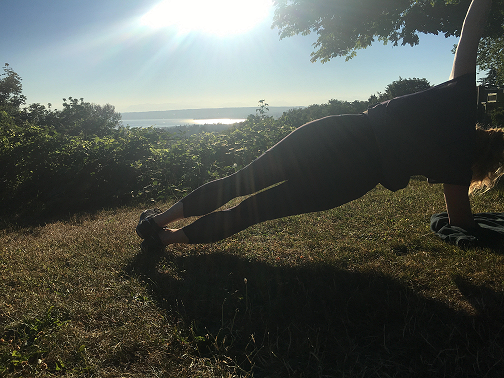 Planks with a view :)