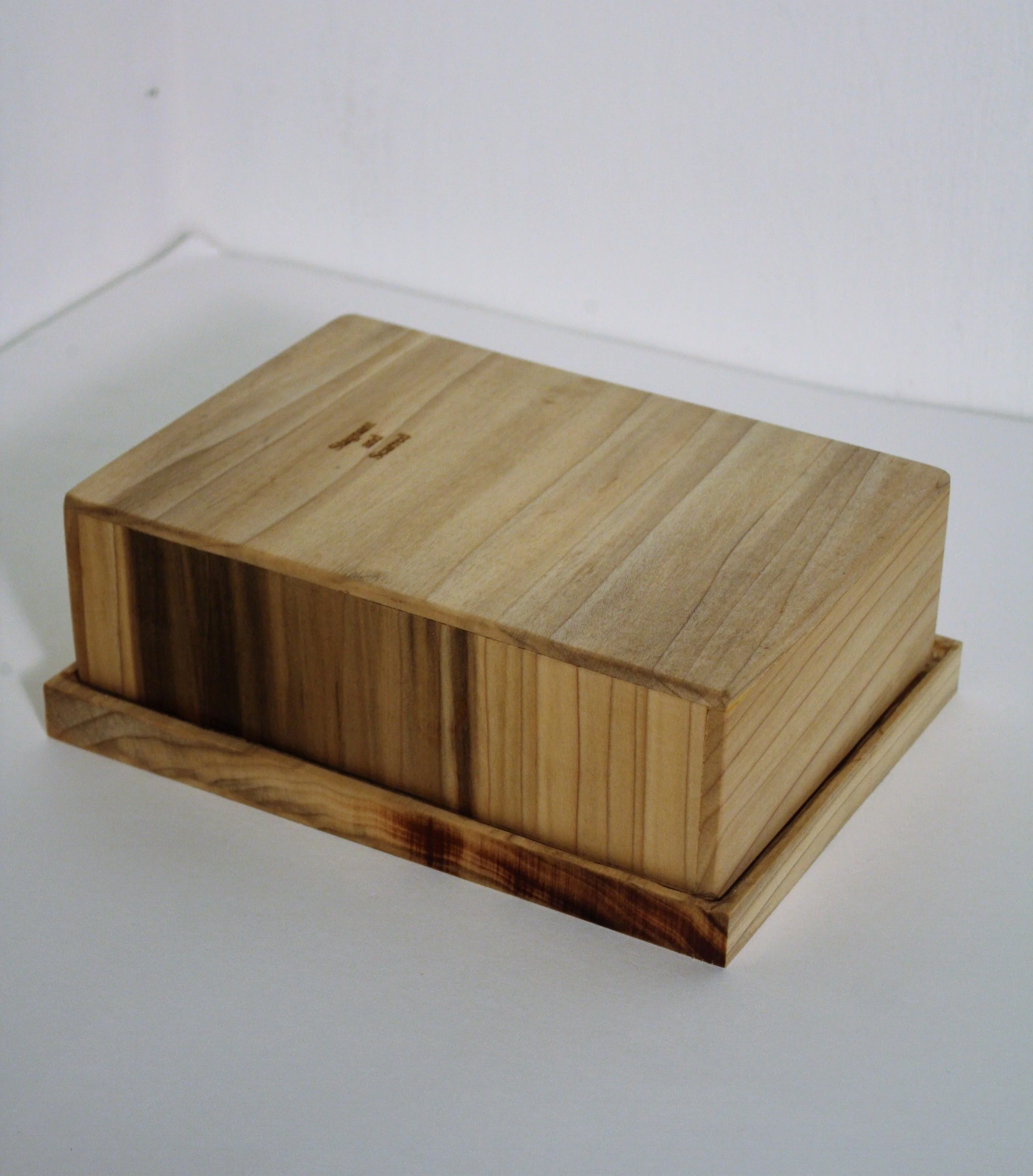  Handmade poplar box that houses  Stagnant  and  Scarred.&nbsp;  