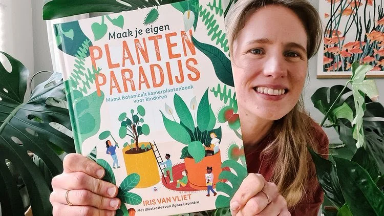 Preview van mijn nieuwe kinderboek 'Maak je eigen plantenparadijs'.