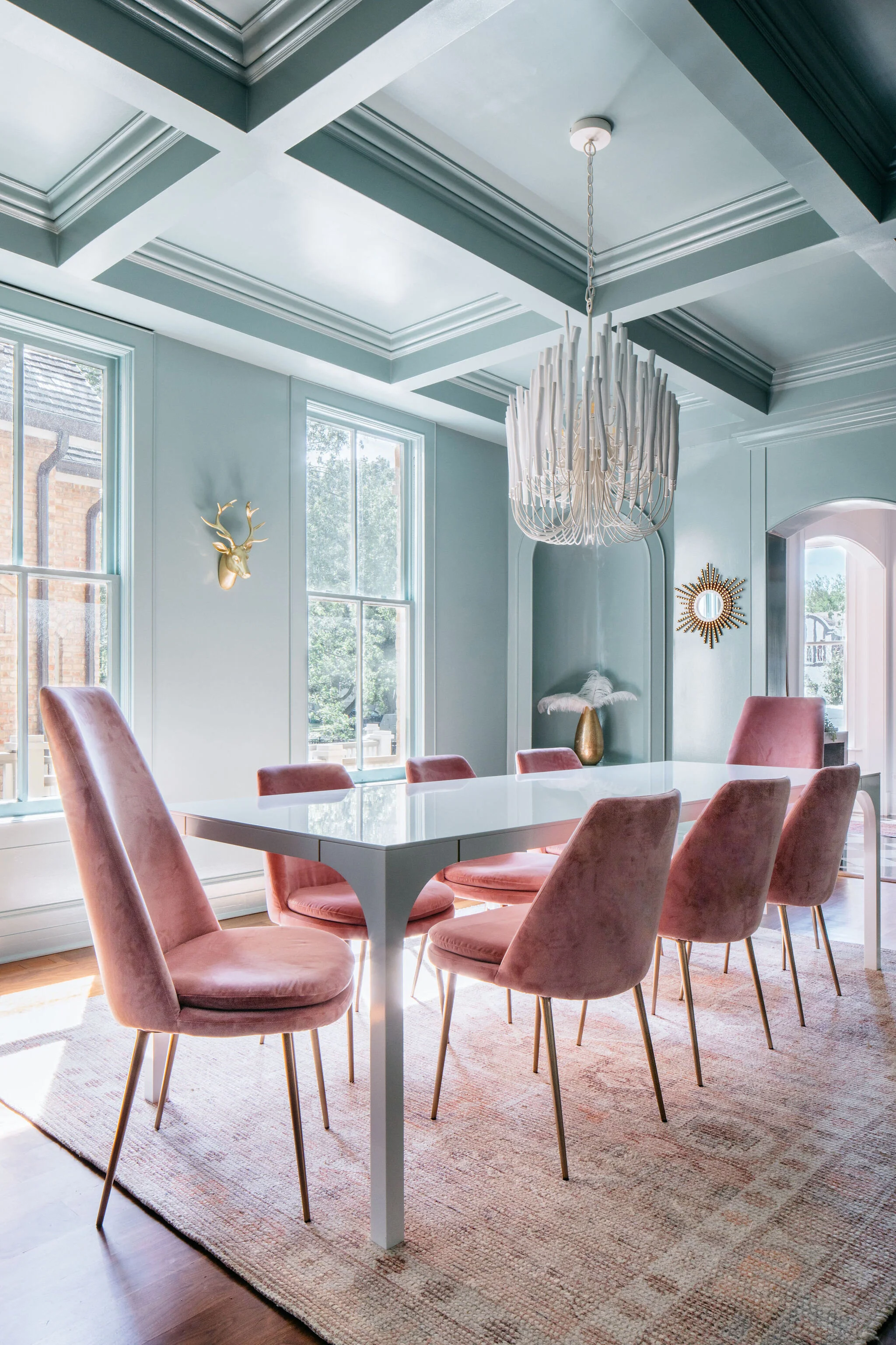 Dining Room Designs In Pastels