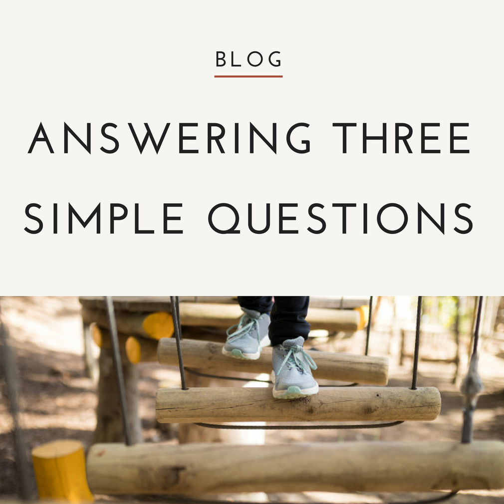 Answering Three Simple Questions