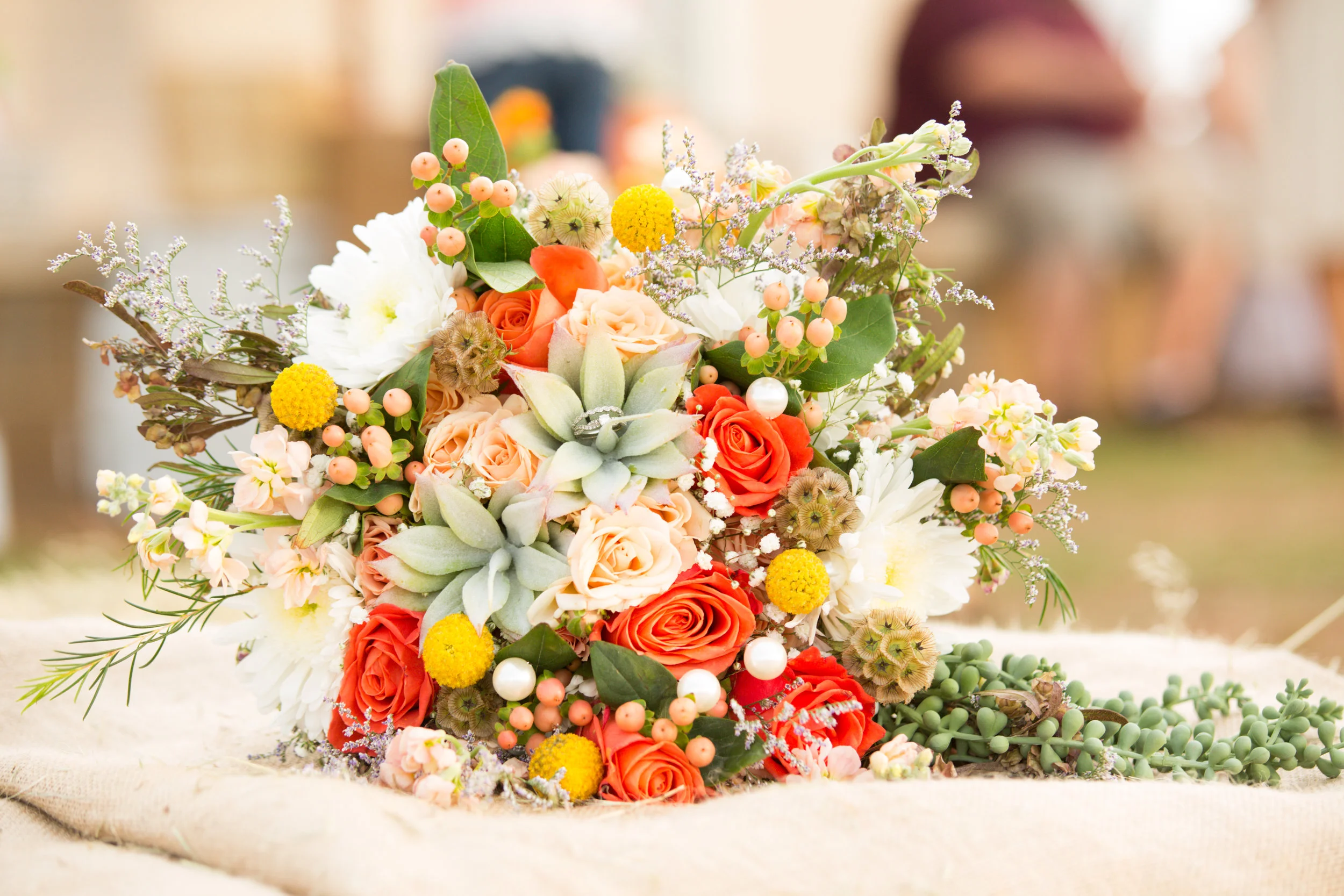 Flowers by Kimber Hendrickson; Photo by Katie Powers