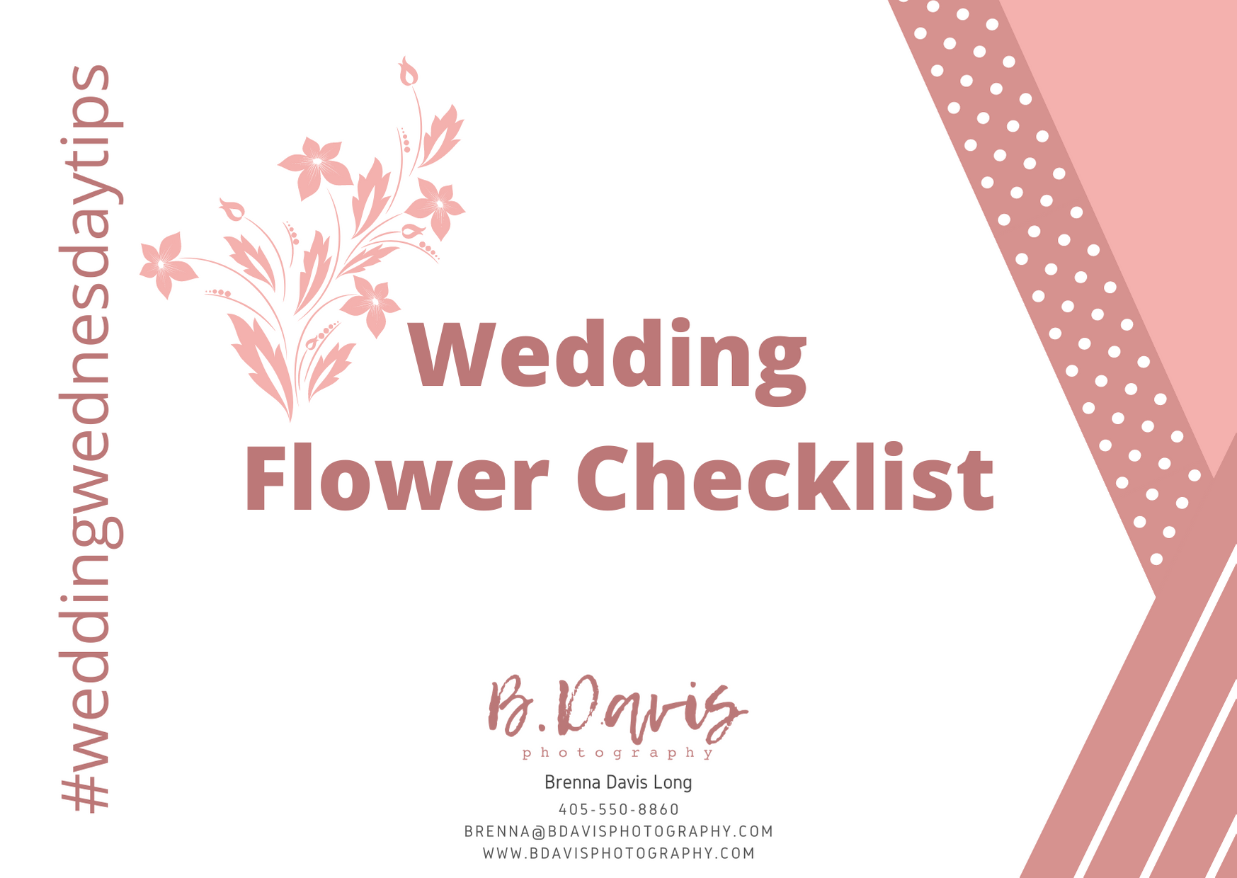 Wedding Wednesday | Flower Checklist