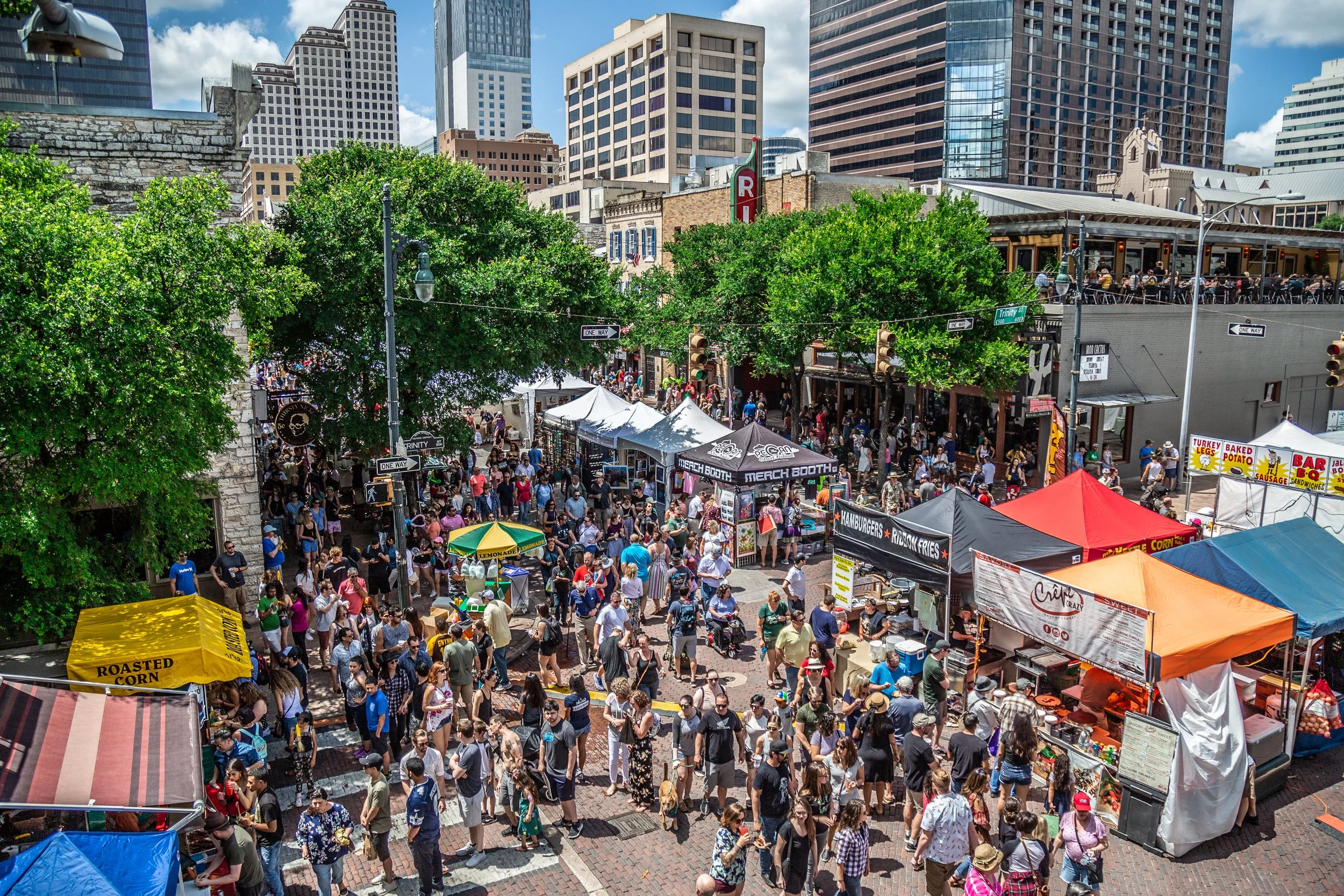 Saltillo Art and Crafts at Pecan Street Festival