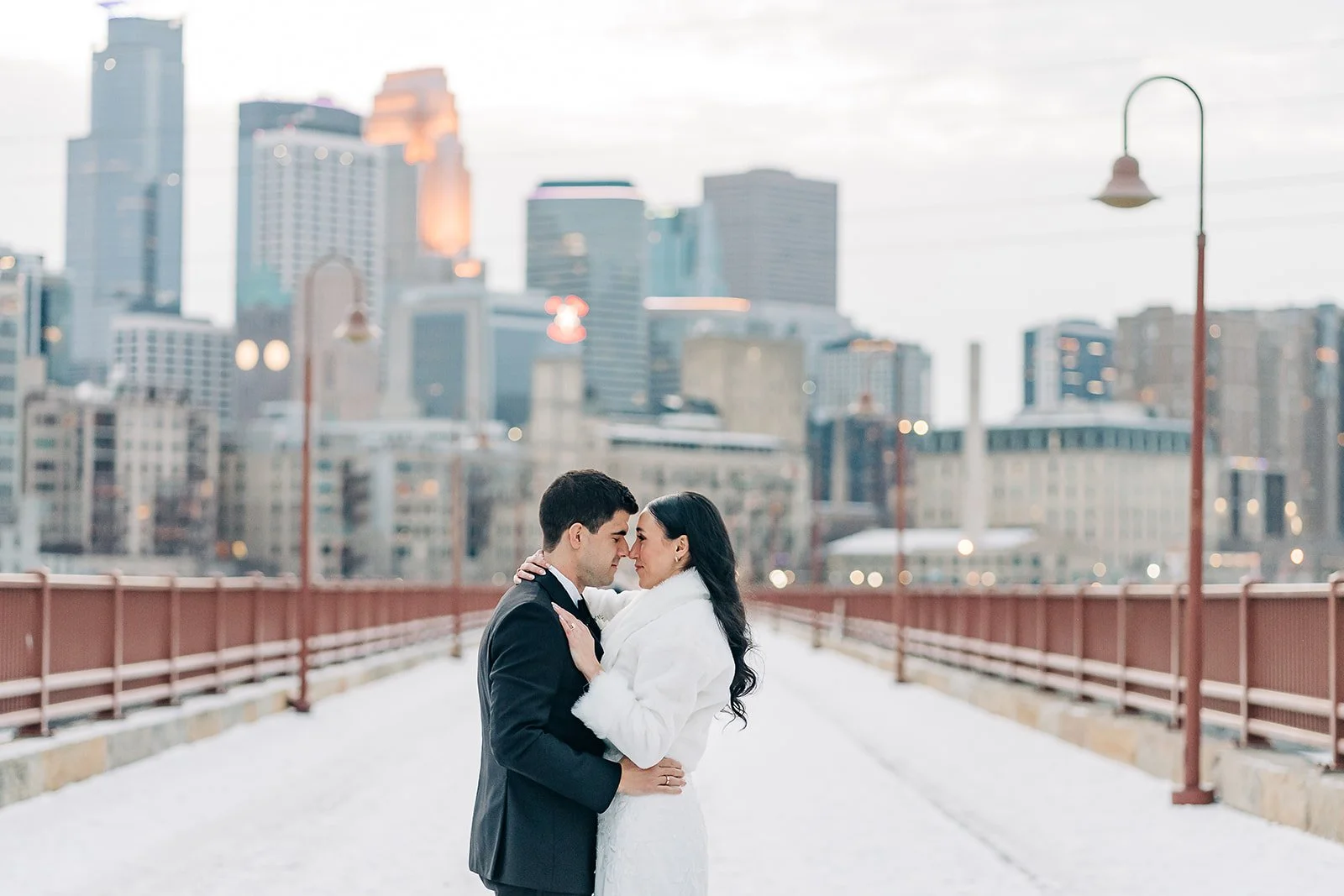 Cozy Winter Wedding at Nicollet Island Pavilion