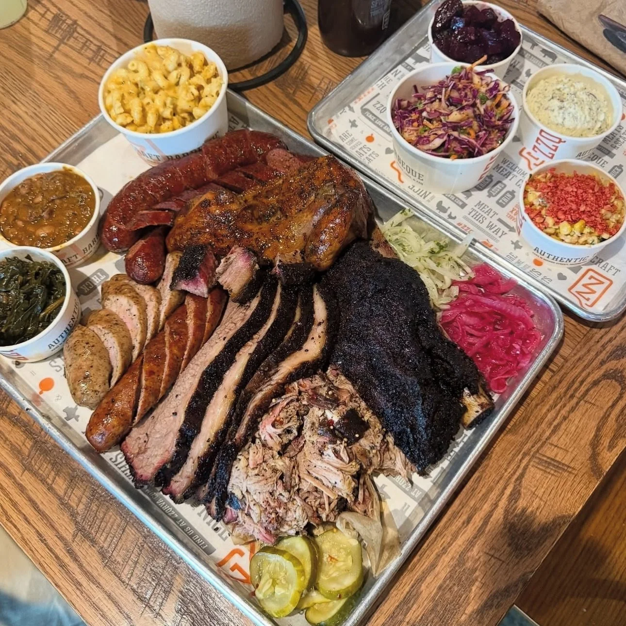 It don&rsquo;t get any better than this! 🤠 A platter full of good BBQ shared by family on a weekend afternoon. 

See y&rsquo;all soon! Doors open at 11:00. 

📸: @yourshailee