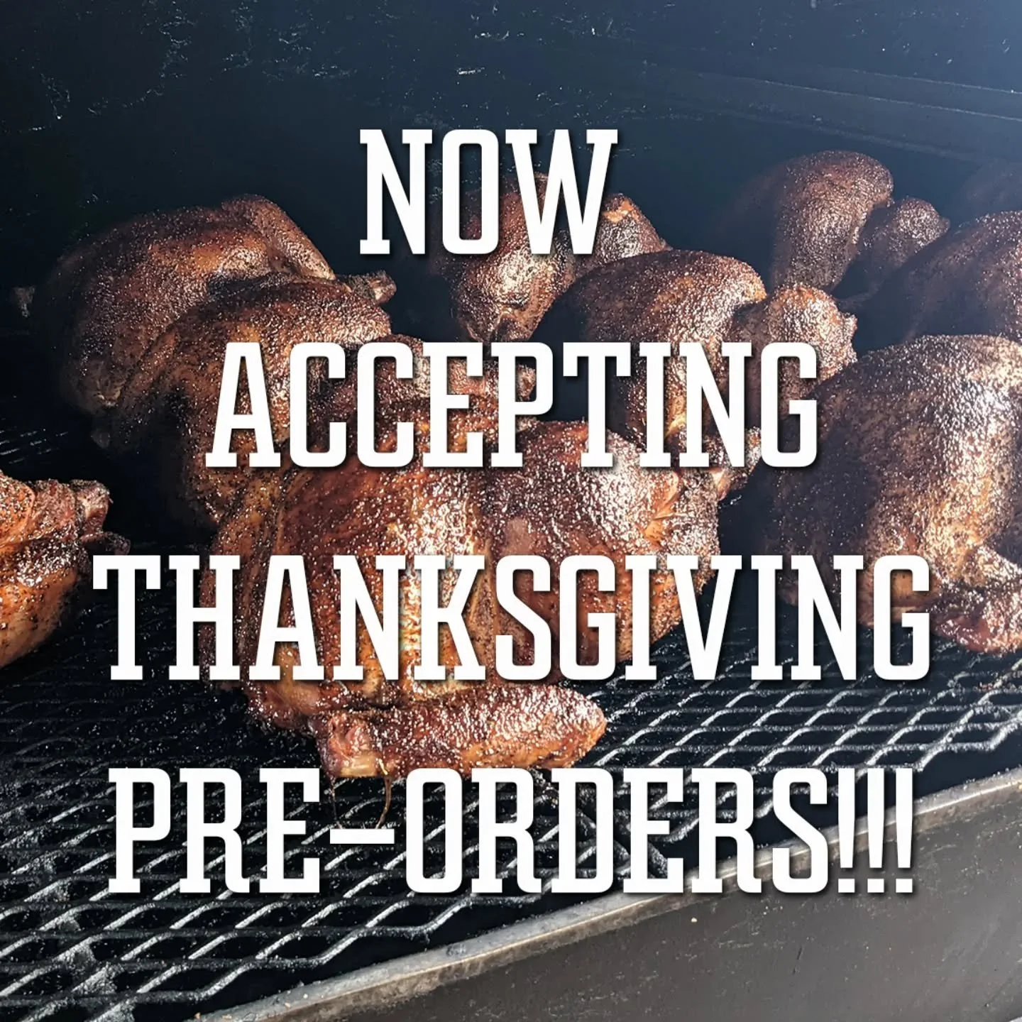 WE ARE NOW ACCEPTING THANKSGIVING PRE-ORDERS!!! All orders are to be placed via online ordering at our website www.zzqrva.com (see link in bio)

👇🏻👇🏻👇🏻
PICKUP WILL BE WEDNESDAY NOV. 26th BETWEEN 10AM - 2PM &gt;&gt;&gt; PLEASE CHOOSE THIS OPTION