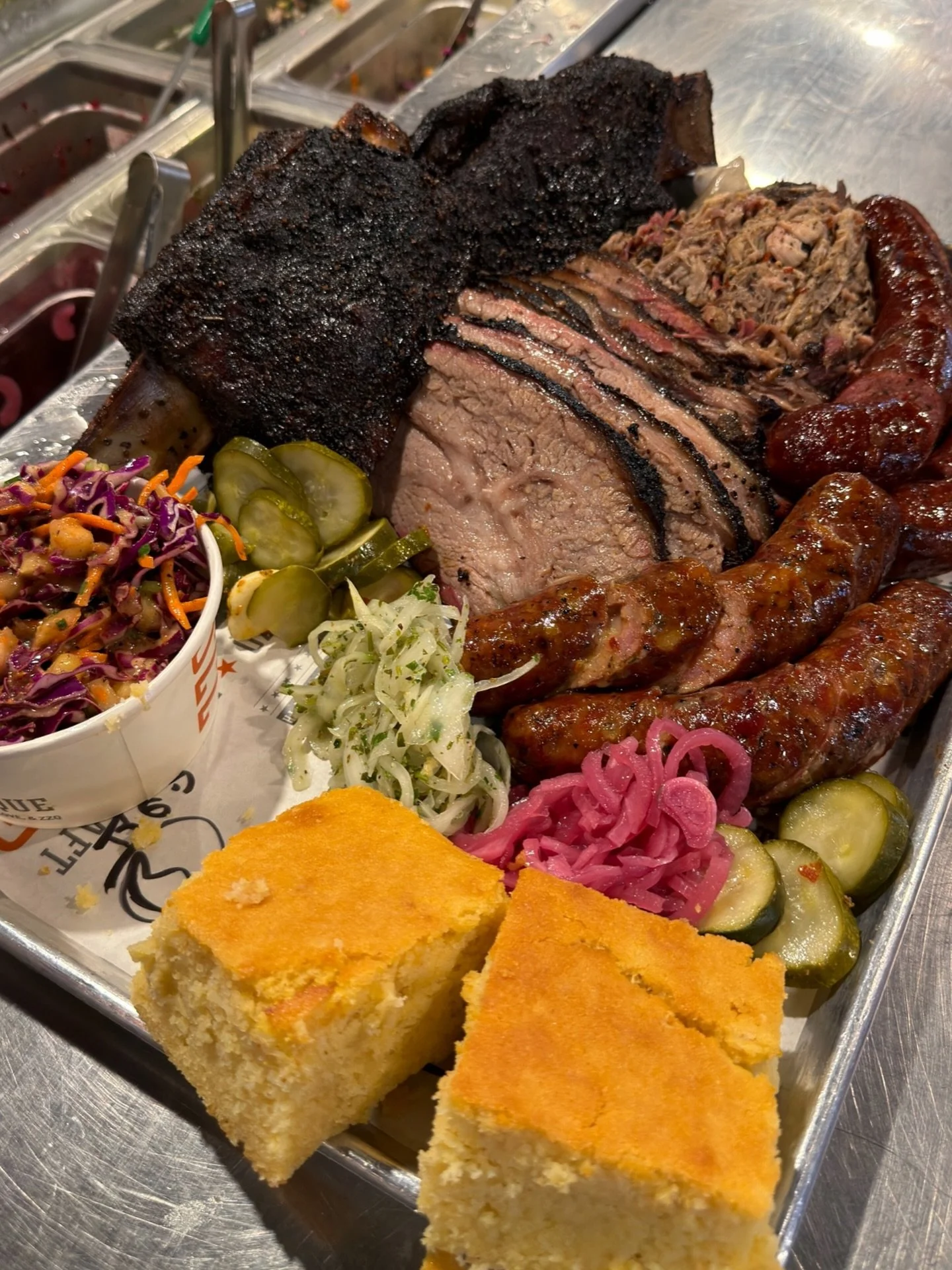 Happy Platterday! 🍖 

We hope everyone had a wonderful Thanksgiving with their families as we did with ours. Now, sit back and allow us to take care of today&rsquo;s feast. 

Our doors open at 11:00. See y&rsquo;all soon! 🫡