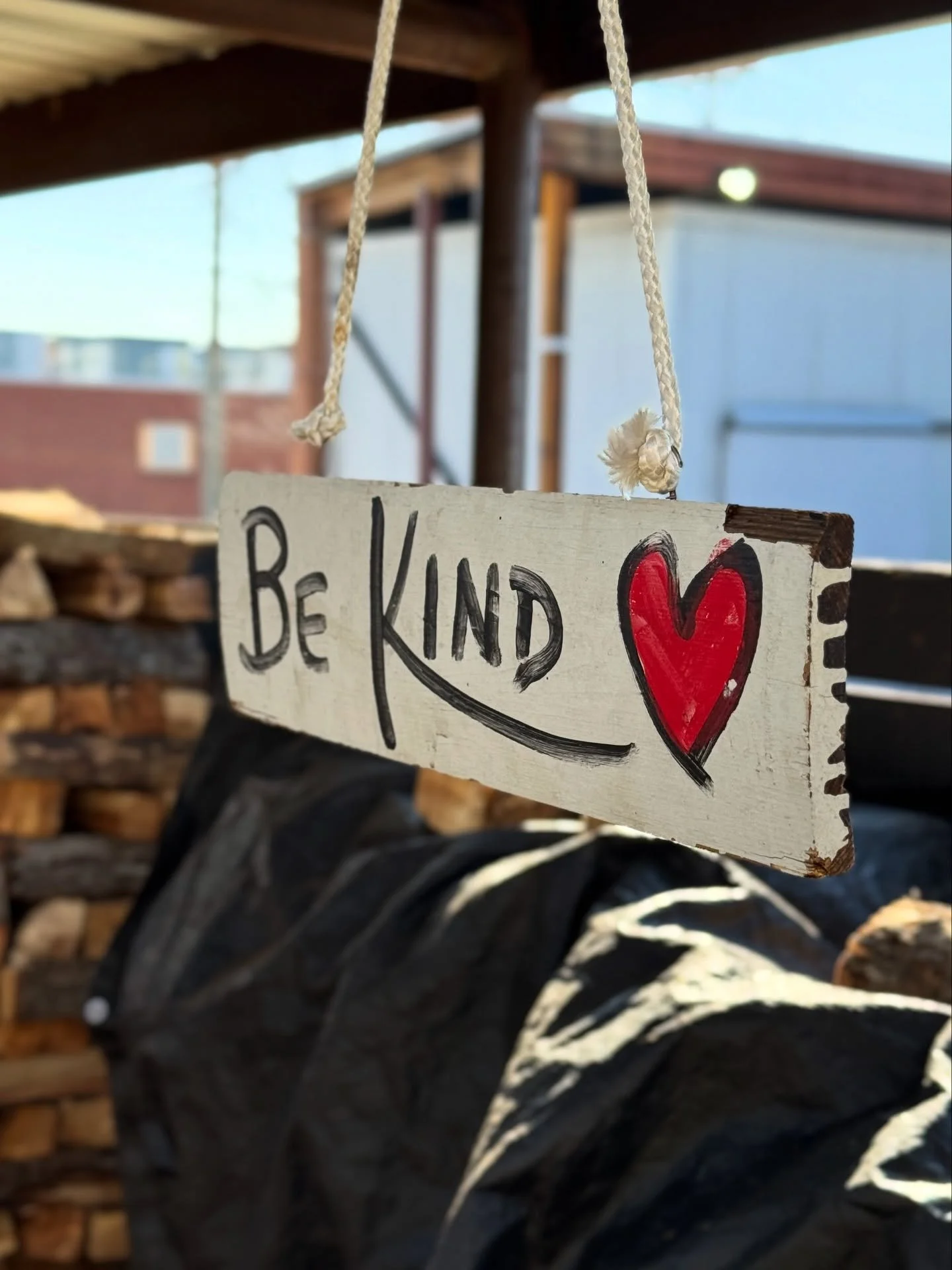 A simple message from the @zzqrva patio&hellip;Be kind.❤️ 

To your neighbor, a stranger, and yourself. Let&rsquo;s carry a little more patience and humanity into 2026.
