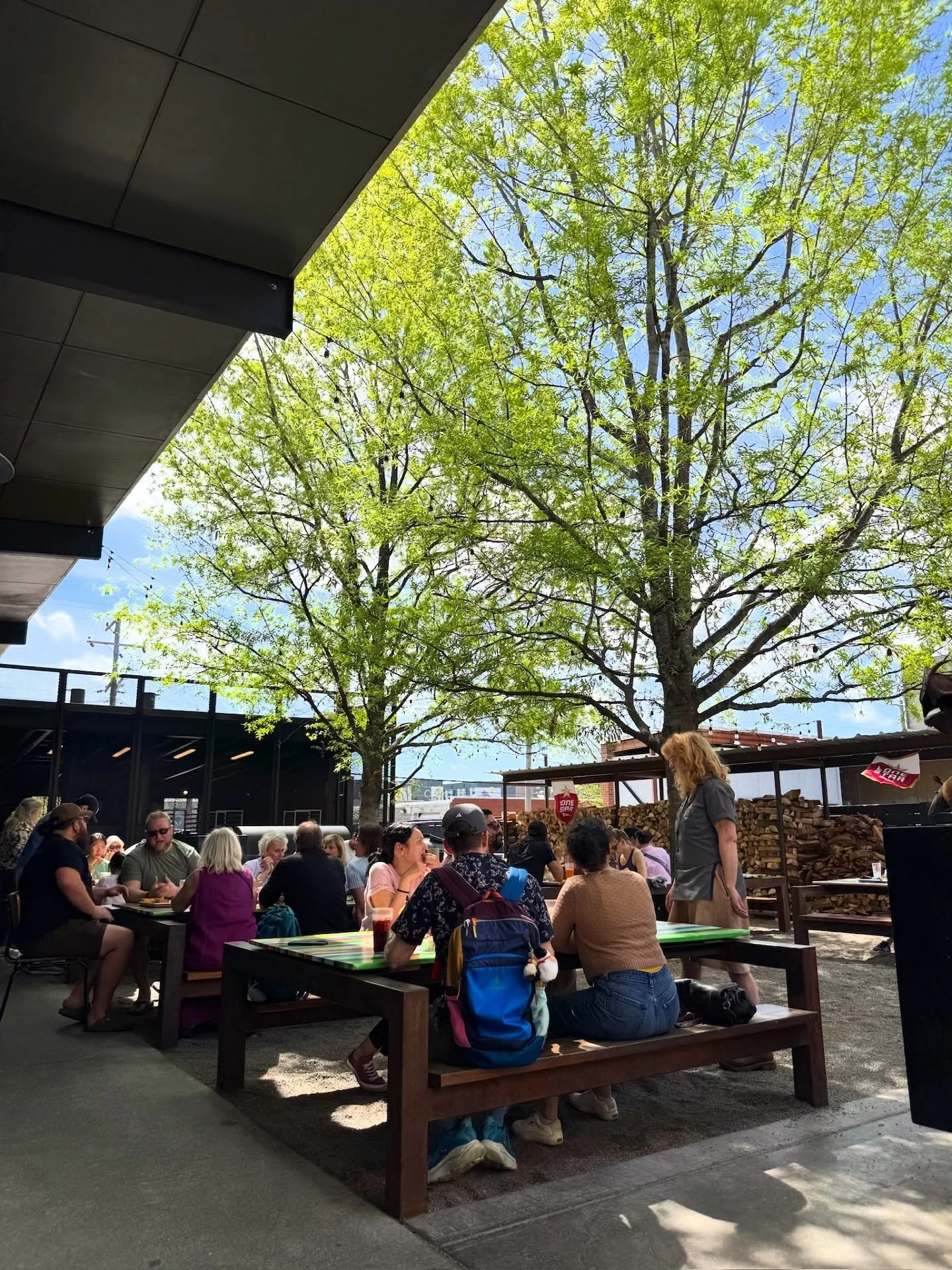It&rsquo;s the best time of the year to enjoy a platter of BBQ on the patio. Join us, our doors open at 11:00 and we have Beef-n-Cheddar sandwiches 🥪 on the line today!