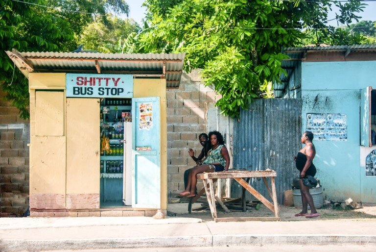 Jamaican people waiting for the bus   Gabi LukaShutterstock.jpg