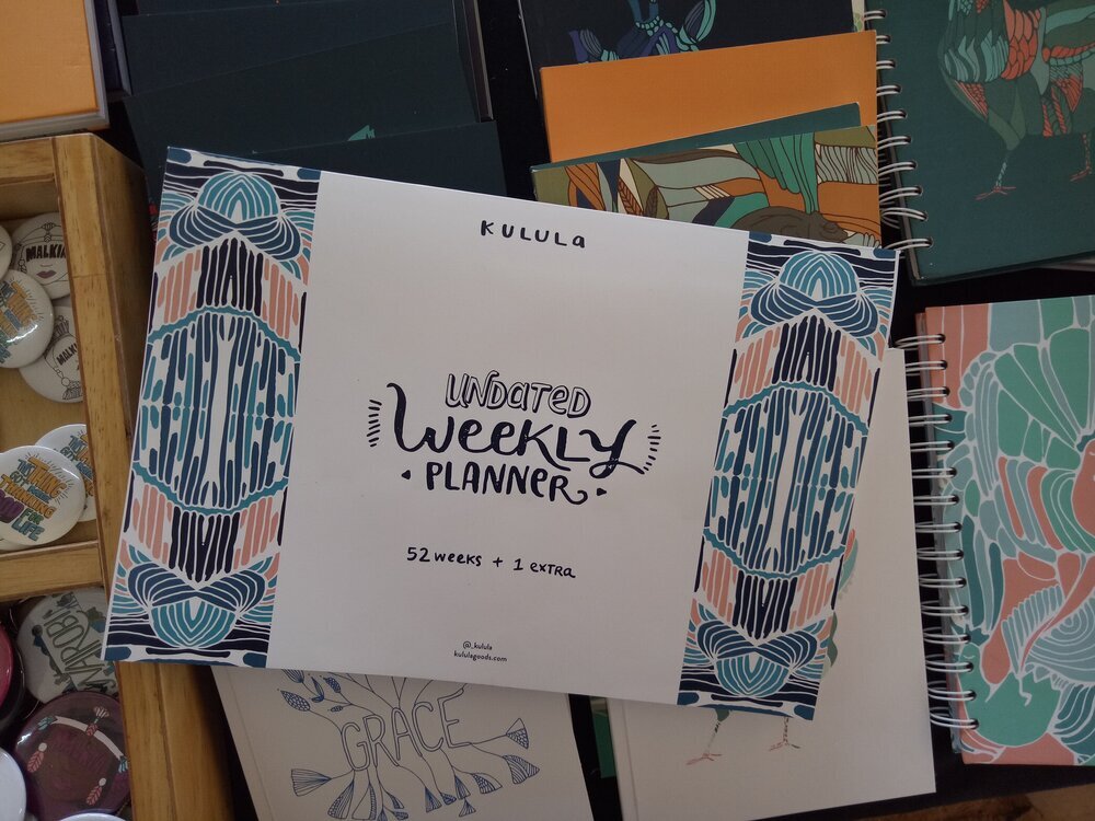 Weekly Planner from Kulula Goods