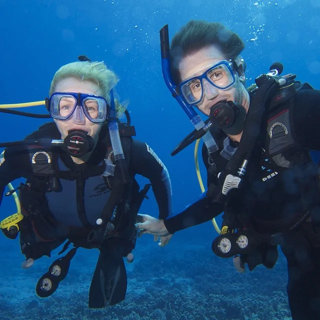 Diving in Maui, HI