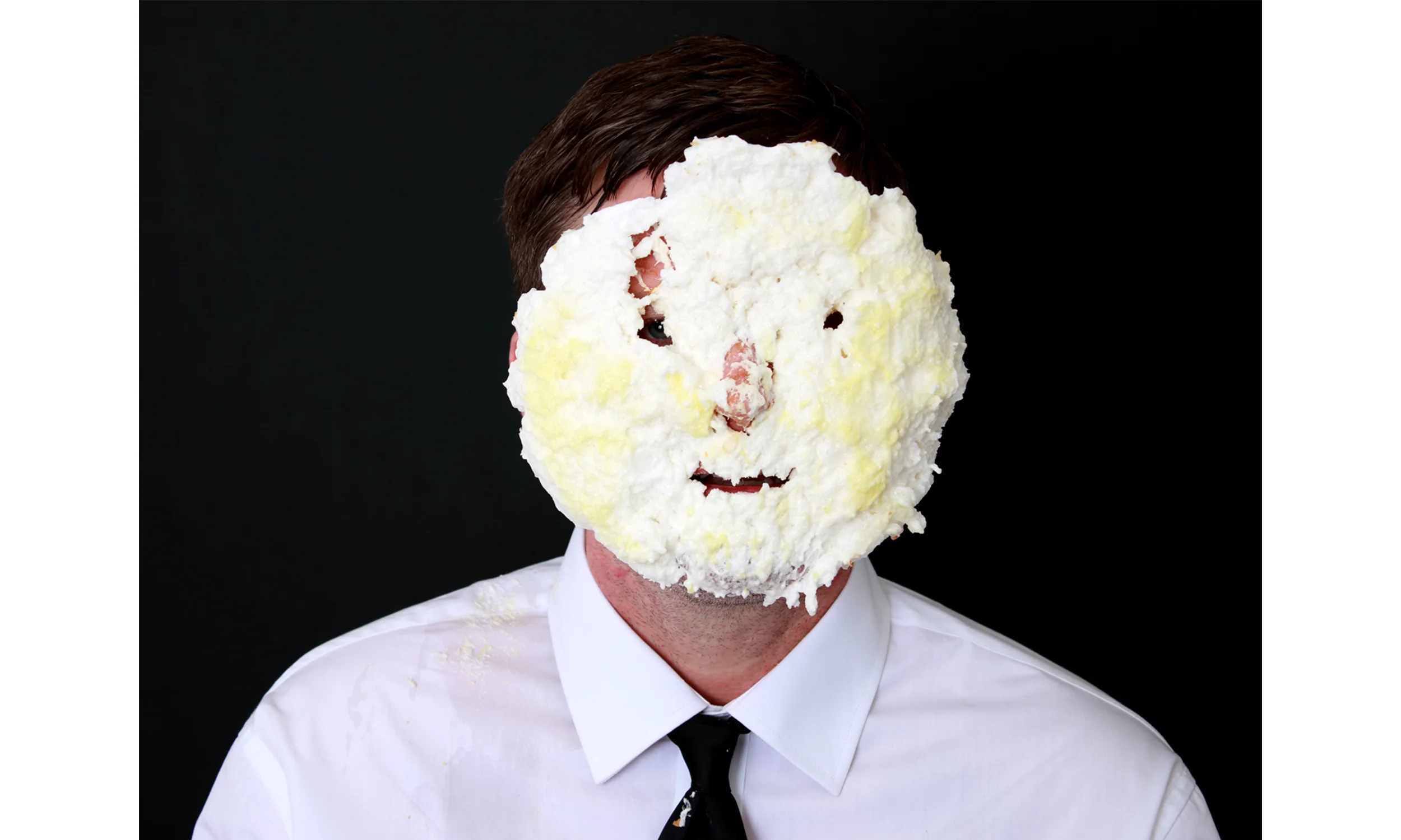 Untitled Self-Portrait with Banana Cream Pie 2 2016 Archival pigment print 36h x 48w in