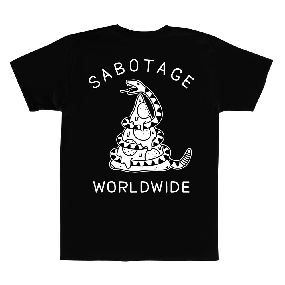 shirt design for sabotage