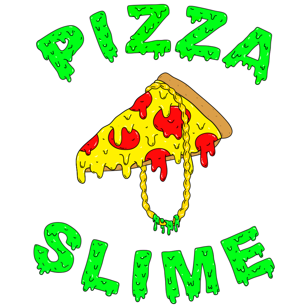shirt design for pizzaslime